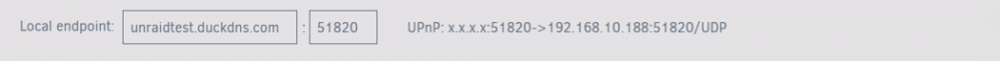 UPnP activé